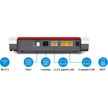 Fritz! box 5530 fiber xgs-pon router (wit)