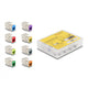 Delock rj45 jack naar lsa cat 6a toolfree keystone module (meerkleurig, 8 stuks)