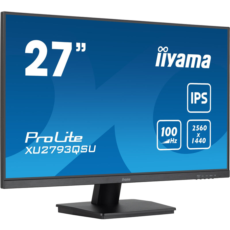 Load image into Gallery viewer, Iiyama prolite xu2793qsu-b7 27 monitor (zwart, hdmi, displayport, 2x usb-a, usb-b)
