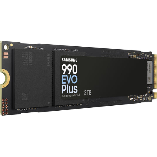 Samsung 990 evo plus 2 tb ssd (mz-v9s2t0bw, pcie 4.0 x4 5.0 x2, nvme 2.0, m.2 2280)