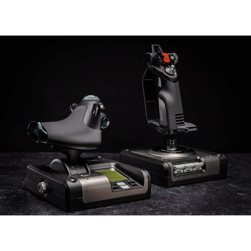 Load image into Gallery viewer, Logitech g saitek x52 pro flight gaming hotas
