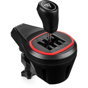 Thrustmaster th8s add-on gaming shifter (zwart rood, pc, playstation 4, playstation 5, xbox series x|s, xbox one)