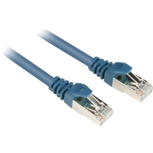 Sharkoon cat.6 netwerkkabel (blauw, 0,25 meter, sftp, rj-45)