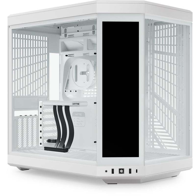 Load image into Gallery viewer, Hyte y70 touch infinite midi tower behuizing (wit | 2x usb-a | 1x usb-c | tempered glass)
