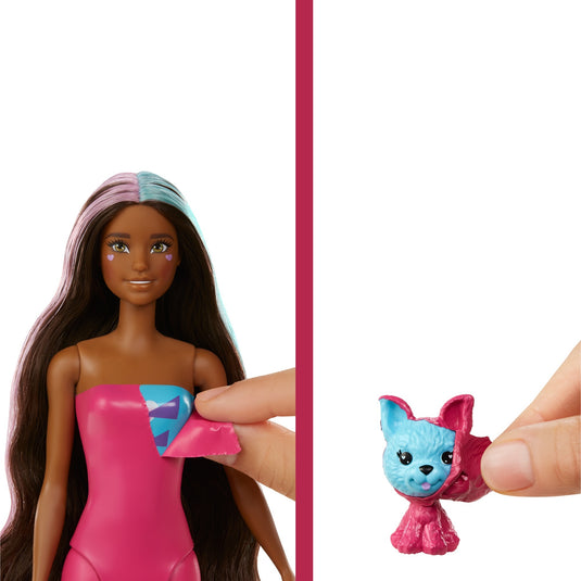 Barbie color reveal - fantasy fashion eenhoorn pop