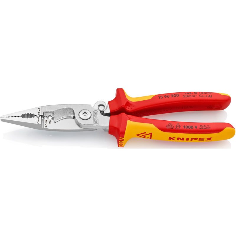 Load image into Gallery viewer, Knipex elektro installatietang vde 1396200
