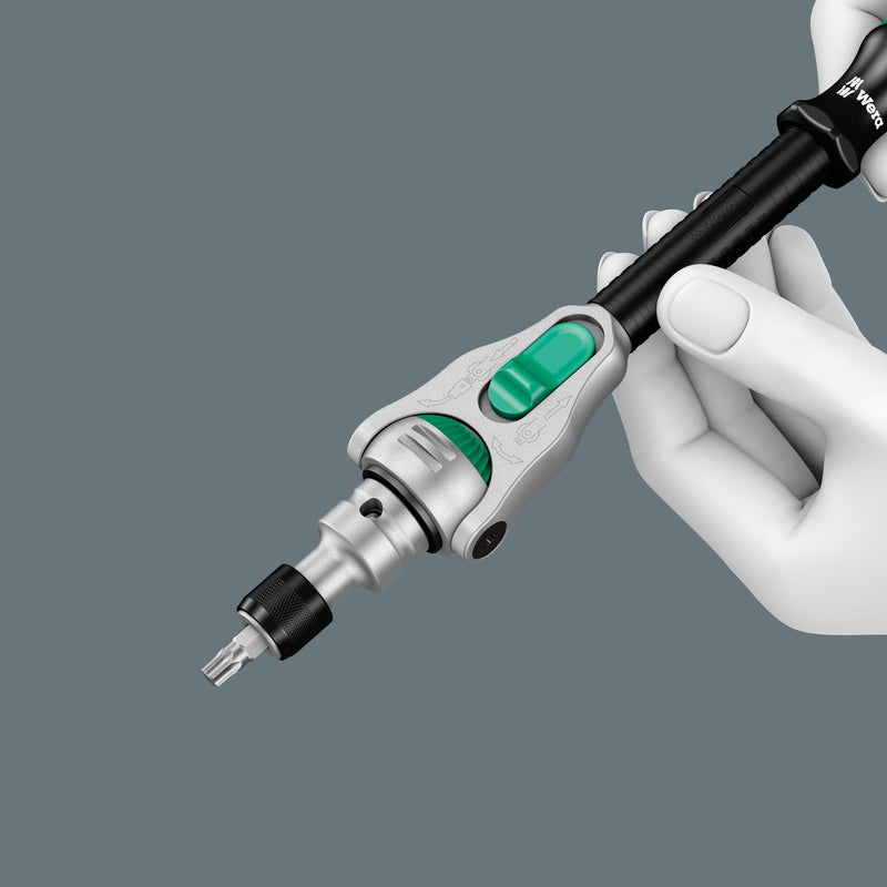 Load image into Gallery viewer, Wera 8100 sa sc 2 zyklop doppenset gereedschapsset (zwart groen, 43-delig, snelheidsratel met draaibare kop)
