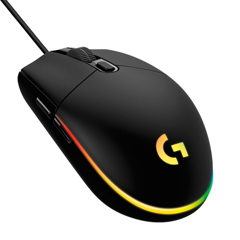 Afbeelding laden in galerijviewer, Logitech g203 lightsync gaming muis (zwart, 200 - 8000 dpi, rgb leds)
