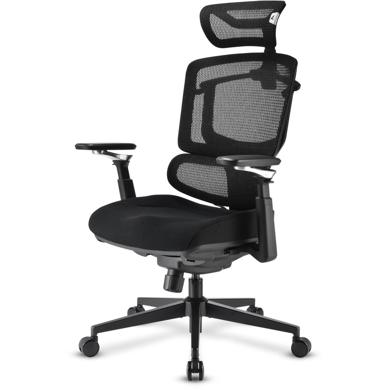 ギャラリービューアに画像をロードする, Sharkoon officepal c50 stoel (zwart)
