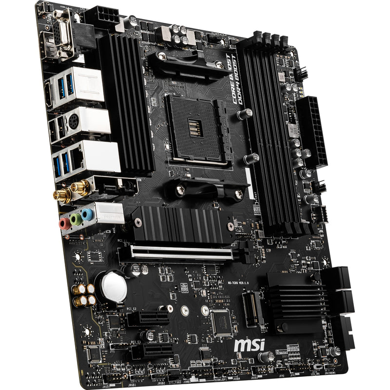 ギャラリービューアに画像をロードする, Msi b550m pro-vdh wifi socket am4 moederbord (zwart, raid, gb-lan, wi-fi 5, bt, sound, µatx)

