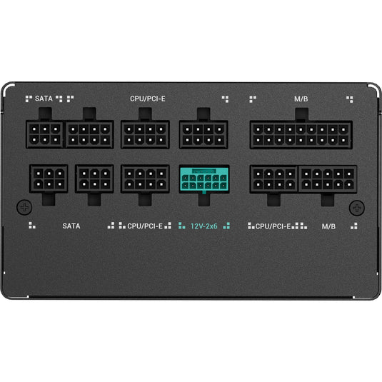 Deepcool pn650m modulaire 650 watt voeding (zwart, 3x pcie)