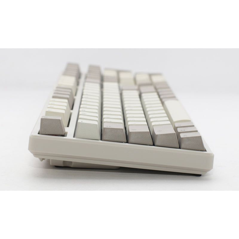 Load image into Gallery viewer, Ducky origin vintage, toetsenbord (grijs, us lay-out, cherry mx brown, hot swap, pbt double-shot keycaps)
