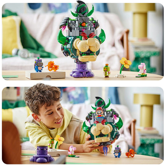 Lego super mario 72042 prins florian en kasteel bowser
