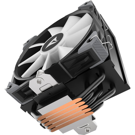 Sharkoon a50 rgb cpu-koeler (zwart, 4-pins pwm fan-connector)