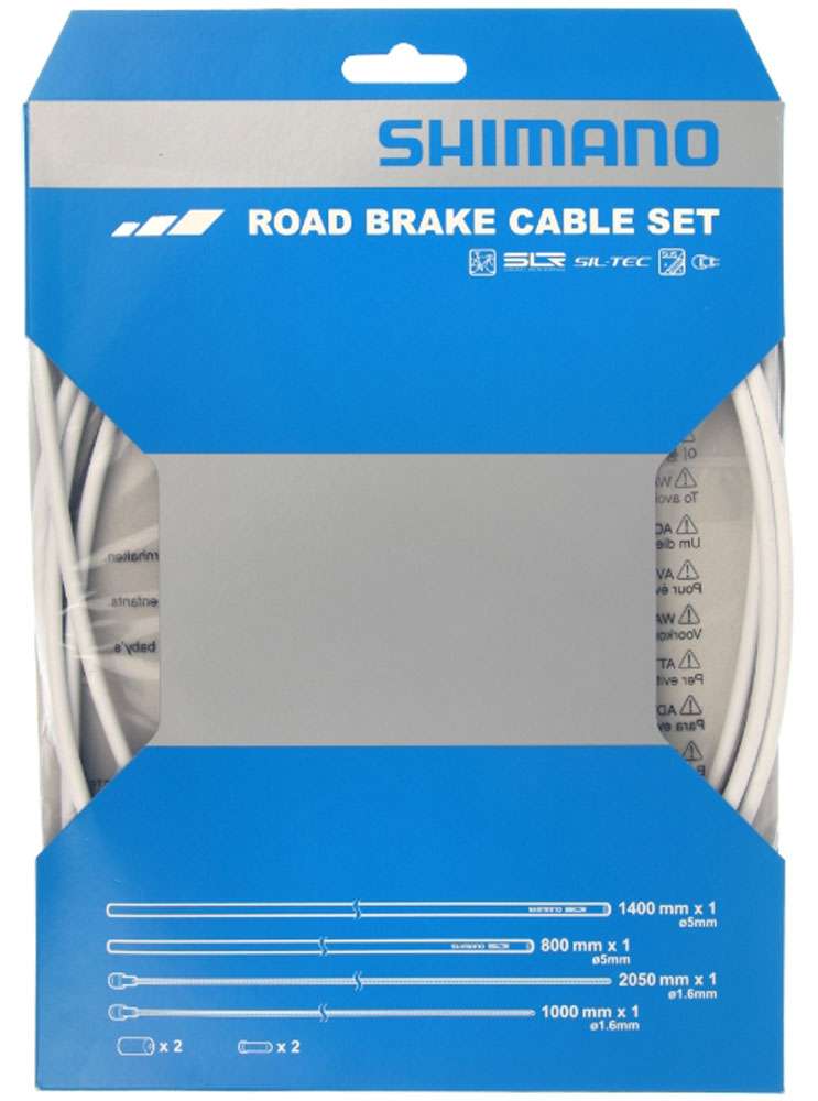 Load image into Gallery viewer, Shimano sil-tec brake cable set for road
