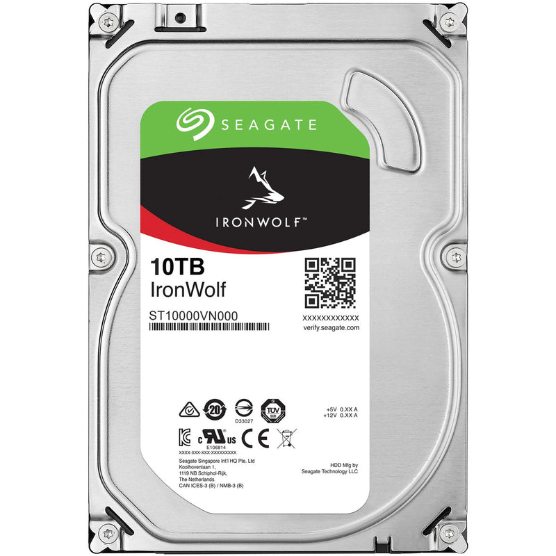 Afbeelding laden in galerijviewer, Seagate ironwolf, 10 tb harde schijf (st10000vn000, sata 600, 24 7)
