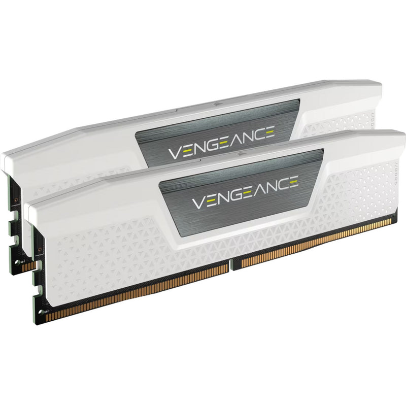 Afbeelding laden in galerijviewer, Corsair vengeance 32 gb ddr5-6000 (2x 16 gb) werkgeheugen (wit, cmk32gx5m2d6000z38w, xmp, expo)
