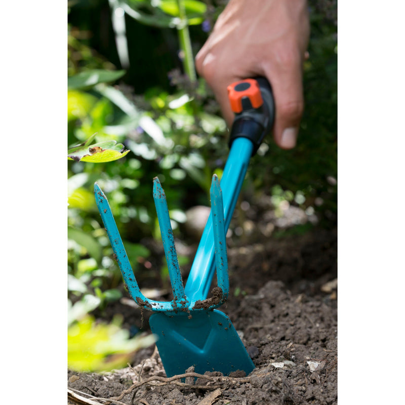 Load image into Gallery viewer, Gardena combisystem handhark schoffel (turquoise, 8915-20)
