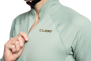 Cube half zip - women's long sleeve jersey