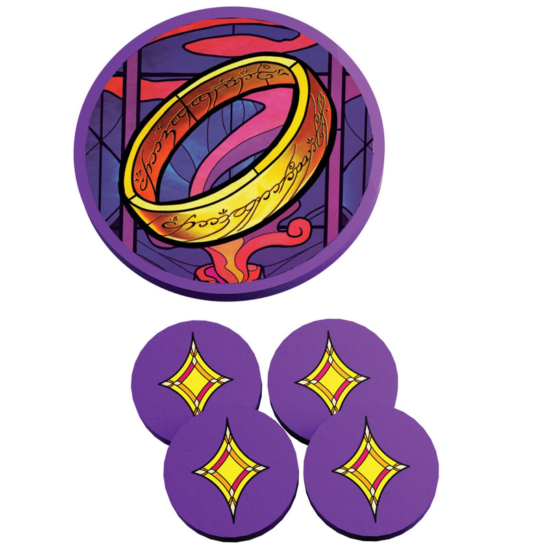 Load image into Gallery viewer, Asmodee the lord of the rings: fellowship of the ring: trick-taking game kaartspel (engels, 1 - 4 spelers, 20 minuten, vanaf 10 jaar)
