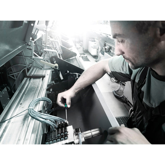 Wera 2067 6 elektronica torx bo schroevendraaierset + rek (zwart groen, 6-delig)