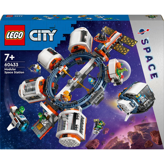Lego city - modulair ruimtestation constructiespeelgoed (60433)