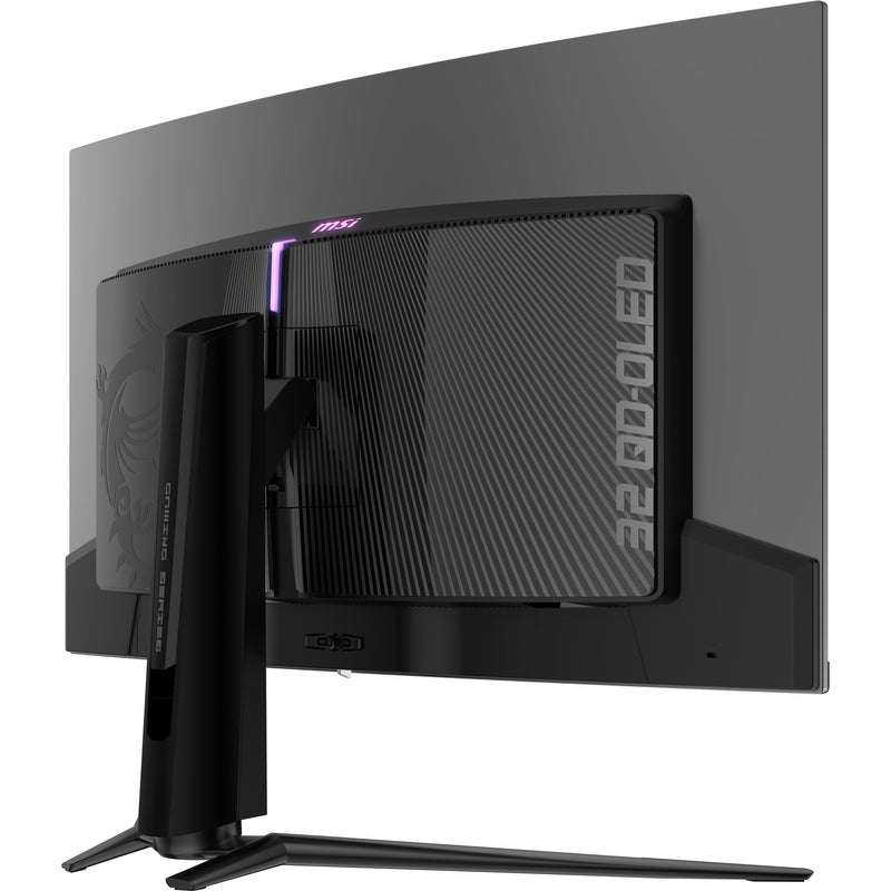 Afbeelding laden in galerijviewer, Msi mpg 321curx qd-oled 31.5 4k uhd curved gaming monitor (zwart, 2x hdmi, displayport, 2x usb-a, usb-b, usb-c, 240 hz)
