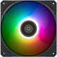 Silverstone air slimmer 140 argb case fan (zwart, 140 x 15 x 140 mm, pwm)