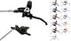 Hope tech 4 x2 steel braided disc brake - lever left