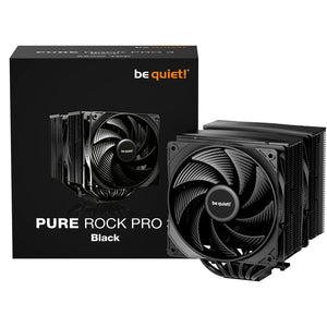 Be quiet! pure rock pro 3 cpu-koeler (zwart)
