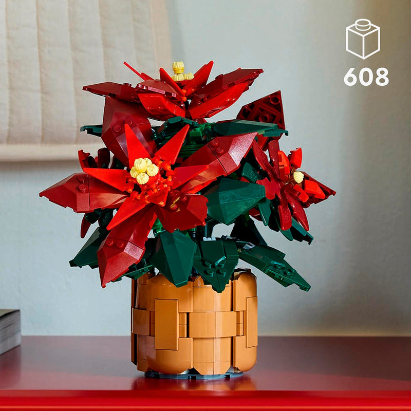 Laden Sie das Bild in Galerie -Viewer, Lego icons kerstster poinsettia - 10370
