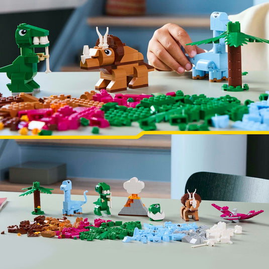 Lego classic - creatieve dinosaurussen constructiespeelgoed (11041)