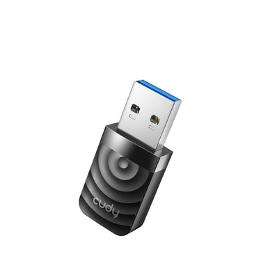Cudy ac1300 wi-fi usb wlan adapter (zwart)