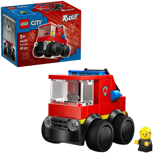 Lego city rides – fire truck - 60482