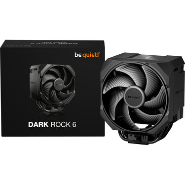 Be quiet! dark rock 6 cpu-koeler (zwart, 4-pins pwm fan-connector)