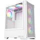 Xyz pc gear airone 300-x mesh midi tower behuizing (wit | 1x usb-a | 1x usb-c | tempered glass)