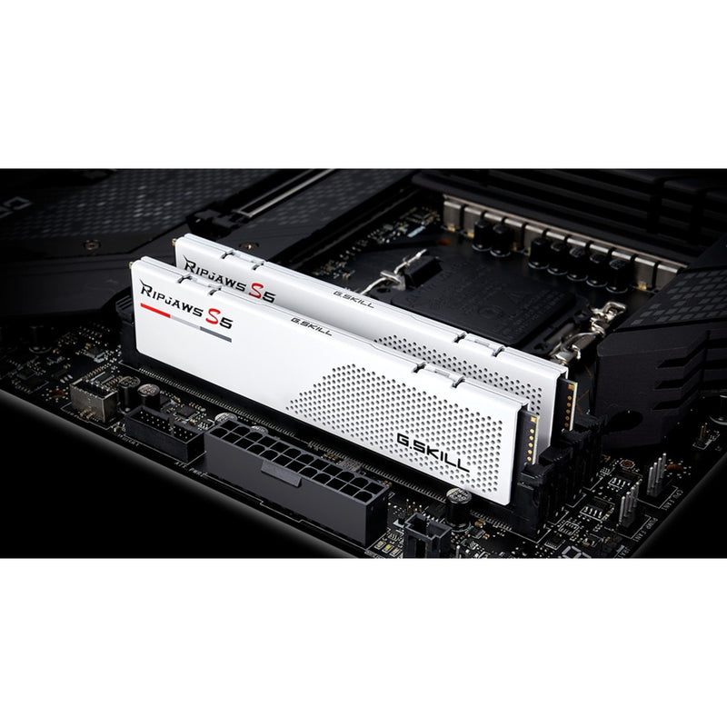 Load image into Gallery viewer, G.skill ripjaws s5 32 gb ddr5-5600 (2x 16 gb) werkgeheugen (wit, f5-5600j4040c16gx2-rs5w, xmp 3.0)
