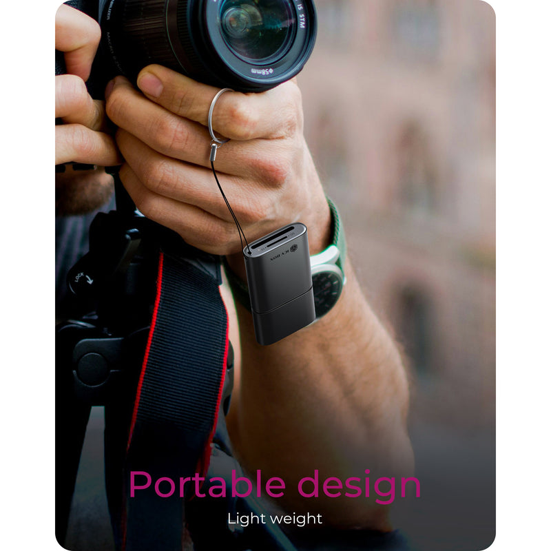 Load image into Gallery viewer, Icy box ib-cr204-cu3 2-in-1 kaartlezer (zwart)

