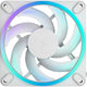 Fractal design momentum 12 rgb case fan (wit, 120 x 120 x 25 mm, pwm)