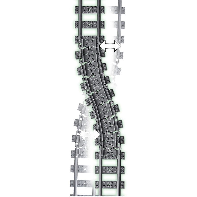 Afbeelding laden in galerijviewer, Lego city treinrails 60205
