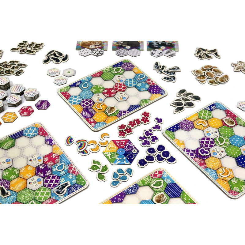 Load image into Gallery viewer, White goblin games calico bordspel (nederlands, 1 - 4 spelers, 45 minuten, vanaf 10 jaar)
