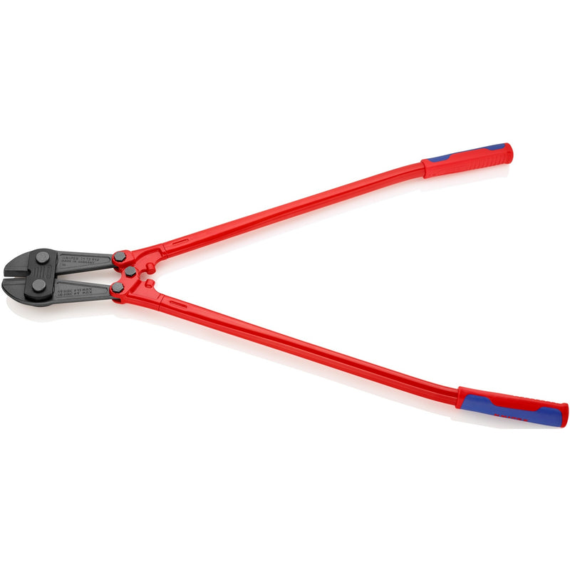 Load image into Gallery viewer, Knipex boutensnijder 71 72 910 kniptang (rood blauw, middensnijder, geschroefd scharnier)
