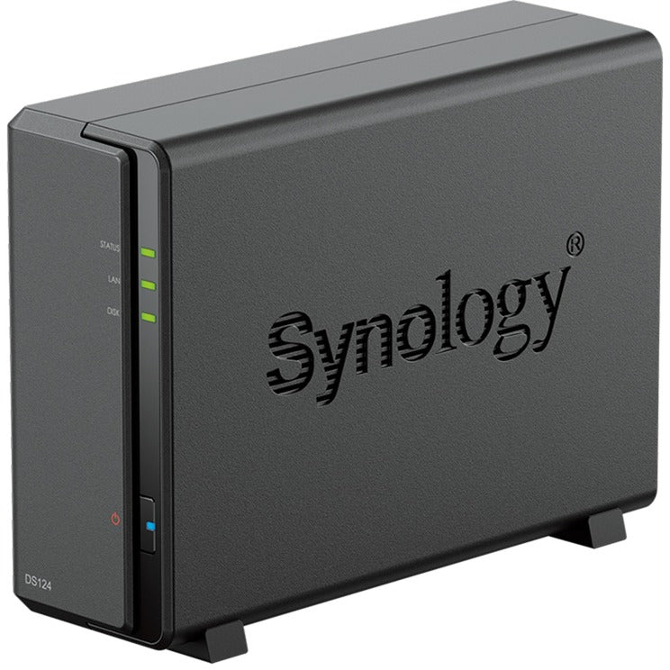 Load image into Gallery viewer, Synology diskstation ds124 nas (zwart, usb-a 3.2 (5 gbit s))
