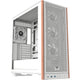 Thermaltake s370 ws snow midi tower behuizing (wit | 2x usb-a | 1x usb-c | tempered glass)