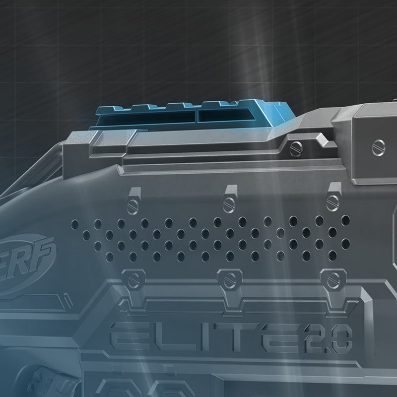 Load image into Gallery viewer, Hasbro nerf elite 2.0 warden db-8-blaster nerf-gun
