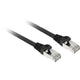 Sharkoon cat.7a netwerkkabel (zwart, 5 meter, sftp, rj-45)
