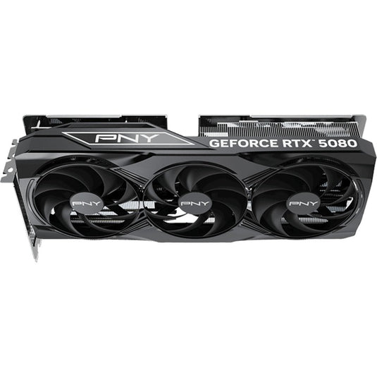 Pny geforce rtx 5080 oc grafische kaart (dlss 4, 3x displayport, 1x hdmi 2.1)