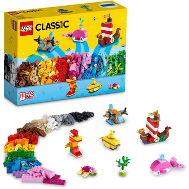 Lego classic - creatief zeeplezier constructiespeelgoed (11018)