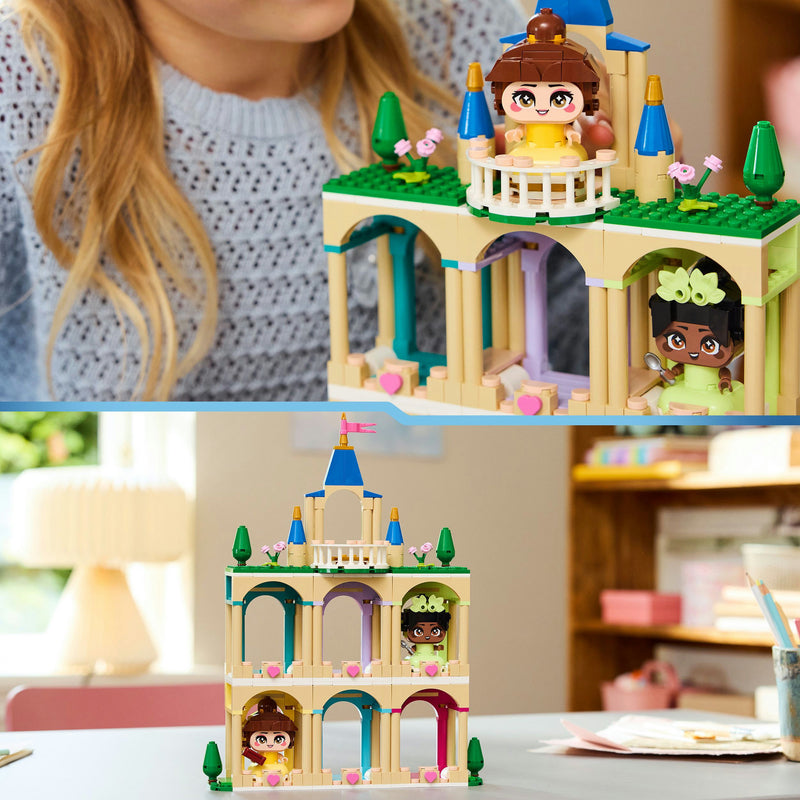 Load image into Gallery viewer, Lego disney princess 43291 mini belle en tiana met kasteel
