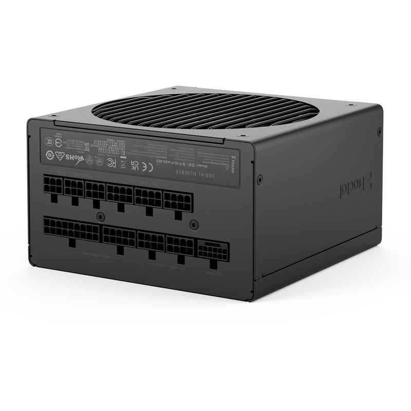 Cargue la imagen en el visor de la galería, Fractal design ion gold 3 modulaire 850 watt voeding (zwart, 1x 12v-2x6, 3x pcie)
